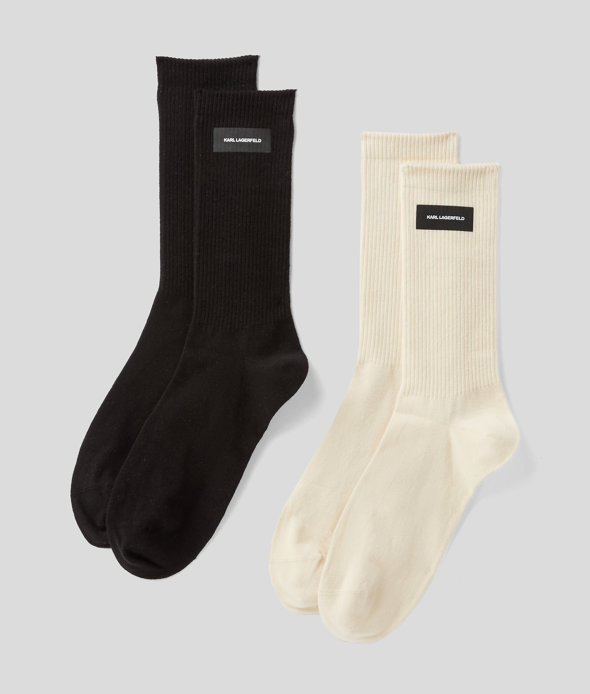 (image for) Elegant Essential Logo Socks – 2 Pack